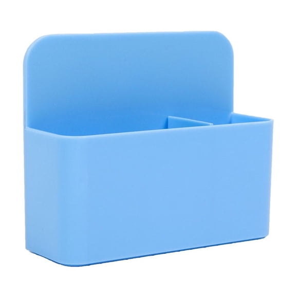 Injueey Organizador de marcadores magnéticos anticaída, caja de almacenamiento magnética ampliamente utilizada y que no se decolora Almacenamiento y organización del hogar Azul l