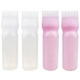 thumbnail image 2 of 4Pcs Barber Baking Oil Bottle Shampoo Bottle Dry Cleaning Bottle Cream Bottle Cleaning Bottle Perm Care Bottle Hairdressing Tool2 White 2 Light Red, 2 of 7