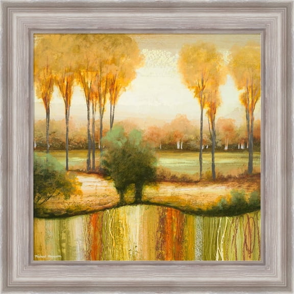 Great Art Now Early Morning Meadow I by Michael Marcon, Framed Wall Art, 20W x 20H