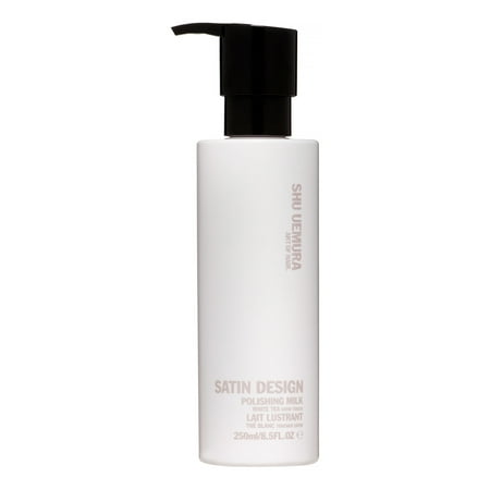 - Shu Uemura Satin Design White Tea Polishing Milk, 8.5 Oz