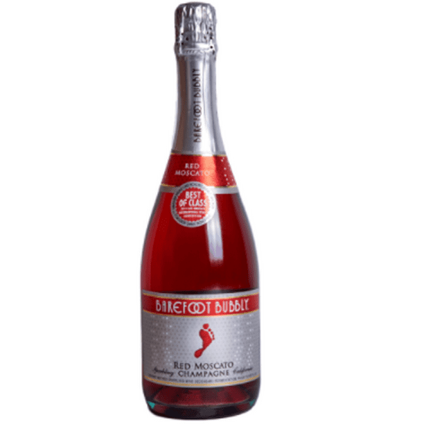 Barefoot Bubbly Red Moscato Wine, 750 mL - Walmart.com ...