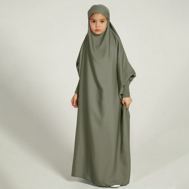 LUOGENLI Graduation Dresses For Girls 10-12Cute Girl Poses Solid Color Dress  National Dress Skirt Arab Children's Wear Graduation Dresses For Girls Size  12-14 Elegant 5-6 Years - Walmart.com