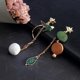 thumbnail image 2 of 1 par de pendientes creativos con decoración de pájaros de primavera, elegantes pendientes decorativos para las orejas, joyería para mujeres, niñas y damas, 2 of 7