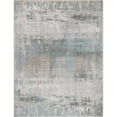 thumbnail image 2 of Well Woven Mandala Flatweave Distressed 5'3" x 7'3" Area Rug Gray, 2 of 8