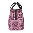 thumbnail image 5 of ZICANCN Insulated Lunch Bag for Women Men , Scrapbook Scrap Elements Reusable Cute Lunch Bag for Women Mens for Picnic School Work Office, 5 of 8