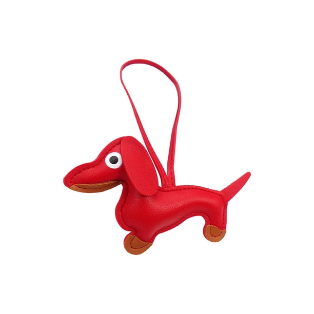 Bolsa decorativa de PU con forma de animal de dibujos animados para colgar, decoración para bolso, decoración para bolsa con forma de animal