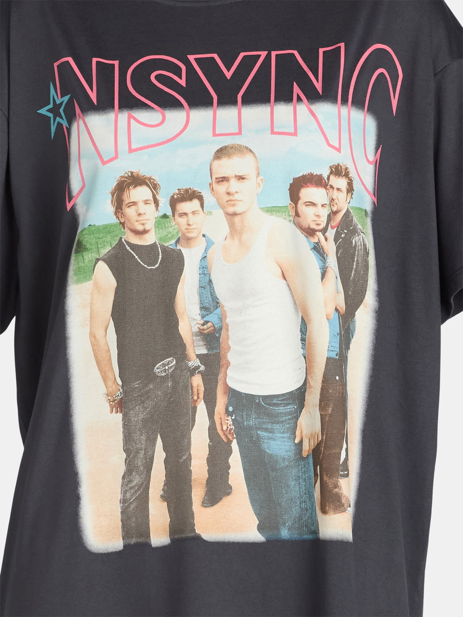 NSYNC Junior's Sleep Graphic Tee with Short Sleeves, Sizes S-3X