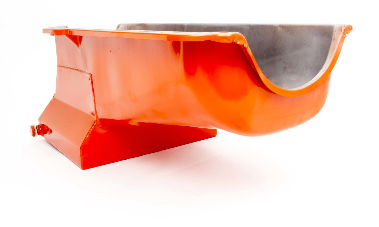Racing Power Company R9005P Orange Oil Pan for Small Block Chevy 