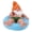 Blue, variant on Nieyigj 6.89 Inches Pool Floater Gnome Statue Resin Relaxing Funny Garden Floating Figurine for Outdoor Decor Yellow