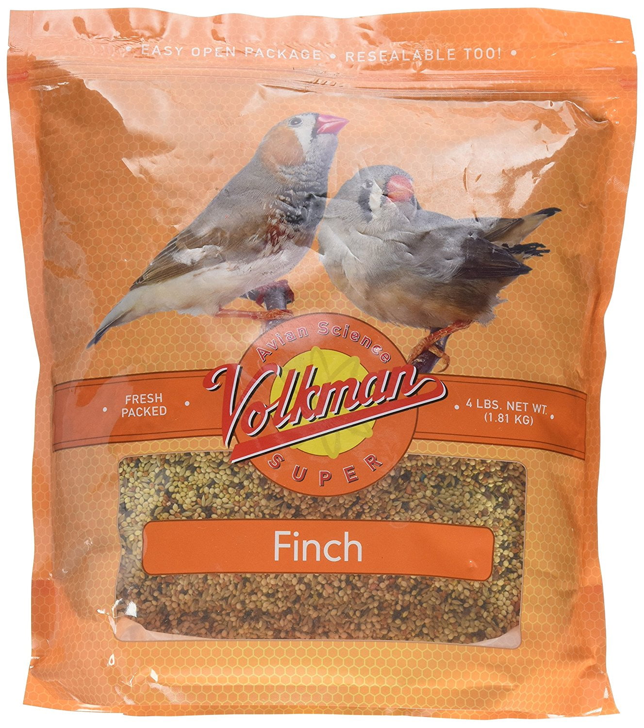 Volkman Seed Avian Science Super Finch Nutritionally Balanced Diet Food