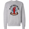 thumbnail image 2 of Inktastic Portland Maine Funny Lobster Lover Adult Sweatshirt, 2 of 4