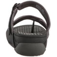 thumbnail image 3 of BareTraps Denni Womens Black/Dark Grey Sandals, 3 of 4