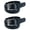 Black, variant on Kids 1 1/8 Inch Causal Jean Belt (Pack of 2)