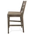 thumbnail image 3 of Riverside Furniture Vogue 25" Counter Stool in Gray Wash, 3 of 10