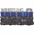 thumbnail image 2 of Allied Medal Hangers - Wrestling (30" Wide with 3 Hang Bars) - Medal Hanger Holder Display Rack - Multiple Variations Offered!, 2 of 4