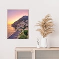 thumbnail image 4 of Pósteres de arte de paisajes de playa de viaje de la costa de Amalfi de Italia vintage, cuadros en lienzo, impresiones de pared para la decoración del hogar de la sala de estar, 4 of 5