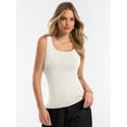 thumbnail image 3 of ANRABESS Tank Tops for Women Wool Blend Sweaters Sleeveless Casual Summer Fitted Shirts 2026 Spring Beach Vacation Clothes Parchment Medium, 3 of 8