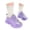 Purple, variant on Otqutp Running Sneakers for Girls Breathable Mesh Non-Slip Running Shoes Lightweight Slip-On Athletic Shoes with Drawstring