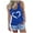 Blue, variant on ibuvkizy Tank Tops for Women 2025 Cute Summer Tops for Women,Women's Sleeveless Round Neck Fashion Comfortable Casual Printed Vest Tops Blouse