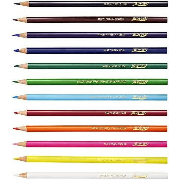 PRANG Thick Core Colored Pencils, 3.3 Millimeter Cores, 7 Inch