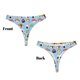 thumbnail image 3 of Fotbe Kawaii Sushi (2) Tanga Sin Costuras para Mujer con Estampado – Panties Invisibles, Transpirables y Cómodos para Uso Diario-Small, 3 of 6
