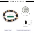 thumbnail image 7 of Fashion Simple Bracelet Black Gallstone 3PCS Bracelet Jewelry Set for Women, 7 of 7