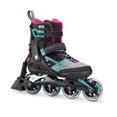 thumbnail image 1 of rollerblade macroblade 84 abt women's adult fitness inline skate, emerald green and cherry, performance inline skates, 1 of 2