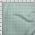 thumbnail image 3 of oneOone Viscose Chiffon Teal Green Fabric Square Geometric Craft Projects Decor Fabric Printed By The Yard 42 Inch Wide, 3 of 4