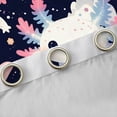 thumbnail image 4 of Feelyou Axolotl Animal Black Out Curtains, Starry Sky Curtains Pack of 2 (42x63 Each), 4 of 6