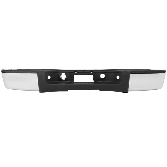 Complete Chrome Rear Step Bumper For 07-13 Chevy Silverado GMC Sierra 1500 LT