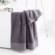 thumbnail image 5 of Hotel Bath Towel Quick Drying Soft Thick Absorbent Bath Sheet | Extra Long 55.12x27.56 in | Lightweight Fast Dry for Adults | Single Pack | Blue Brown Khaki White | 400g Cotton, 5 of 6
