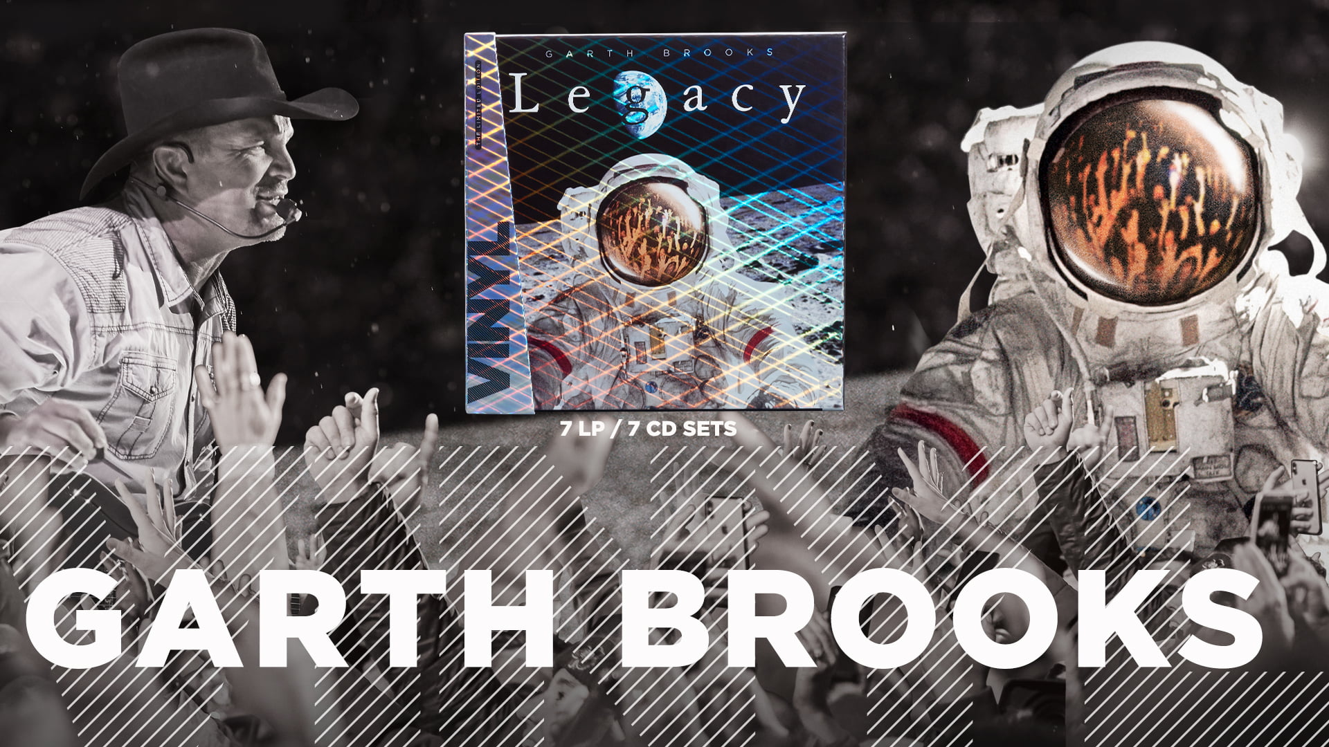 Garth Brooks - Legacy Limited Edition (individually numbered series)Legacy  - Vinyl (Remaster) (Limited Edition) 