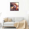 thumbnail image 4 of fashionhome 5D Embroidery Needlework Stitchwork Drawing Tiger Picture Rhinestone Diamond Painting Cross-stitch Needlework Decor, 4 of 8