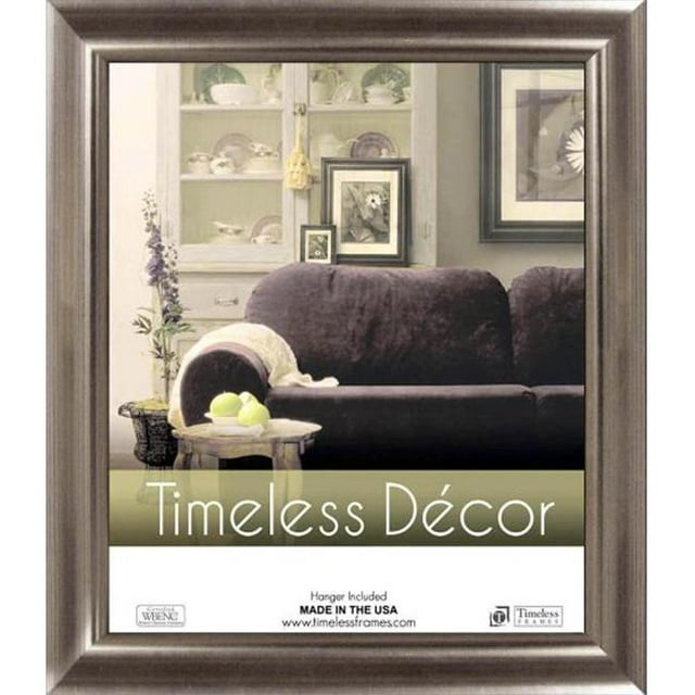 Timeless Frames 78424 Shawna Cadre Mural en Acier Inoxydable&44; 8 x 10 Po.