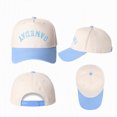 thumbnail image 3 of Fun "GAMEDAY" Upside Down Trucker Cap Reversible Novelty Hat Adjustable Snapback for Men and Women Game Day Essential,1 pcs,Sky blue, 3 of 5