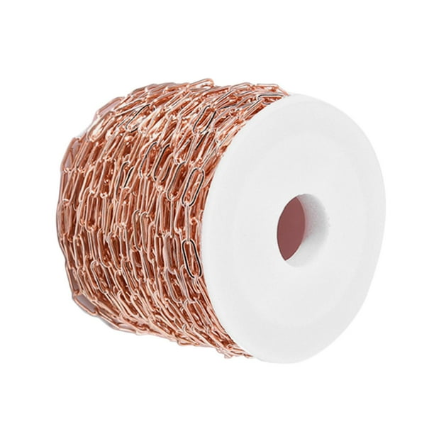 Rollo de Cadenas de Clip de Papel de 10 de Fabricación de Joyas ,