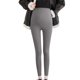 thumbnail image 1 of Pantimedias Falsas Gibobby Translúcidas Tallas grandes Terciopelo Engrosamiento Ropa de maternidad Gris M, 1 of 4