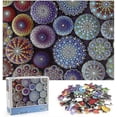 thumbnail image 1 of 2026 2024 Mandala Airplane Puzzle, Flower Leisure Entertainment Puzzle 1000 Pcs, 1 of 4