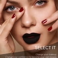 thumbnail image 5 of Fiudx Lápiz Labial Oscuro, Color Mate de Alta Saturación, Larga Duración, Fórmula Fácil de Limpiar, Ideal para Eventos Deportivos, Maquillaje de Halloween, Funda Práctica., 5 of 5