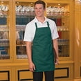 thumbnail image 2 of Uncommon Threads 3010-0500 Ajustable Bib Apron No Pockets in Hunter, 2 of 5
