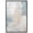 Black Frame, variant on Blue and Beige II Framed High-Gloss Acrylic Glass Wall Art Minimalist Boho by Art Remedy, White Frame, 24 x 36