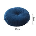 thumbnail image 6 of Ludlz Throw Pillow Breathable Non-fading Soft Comfortable Nordic Style Short Velvet Pumpkin Cushion Home Decoration for Household, 6 of 8