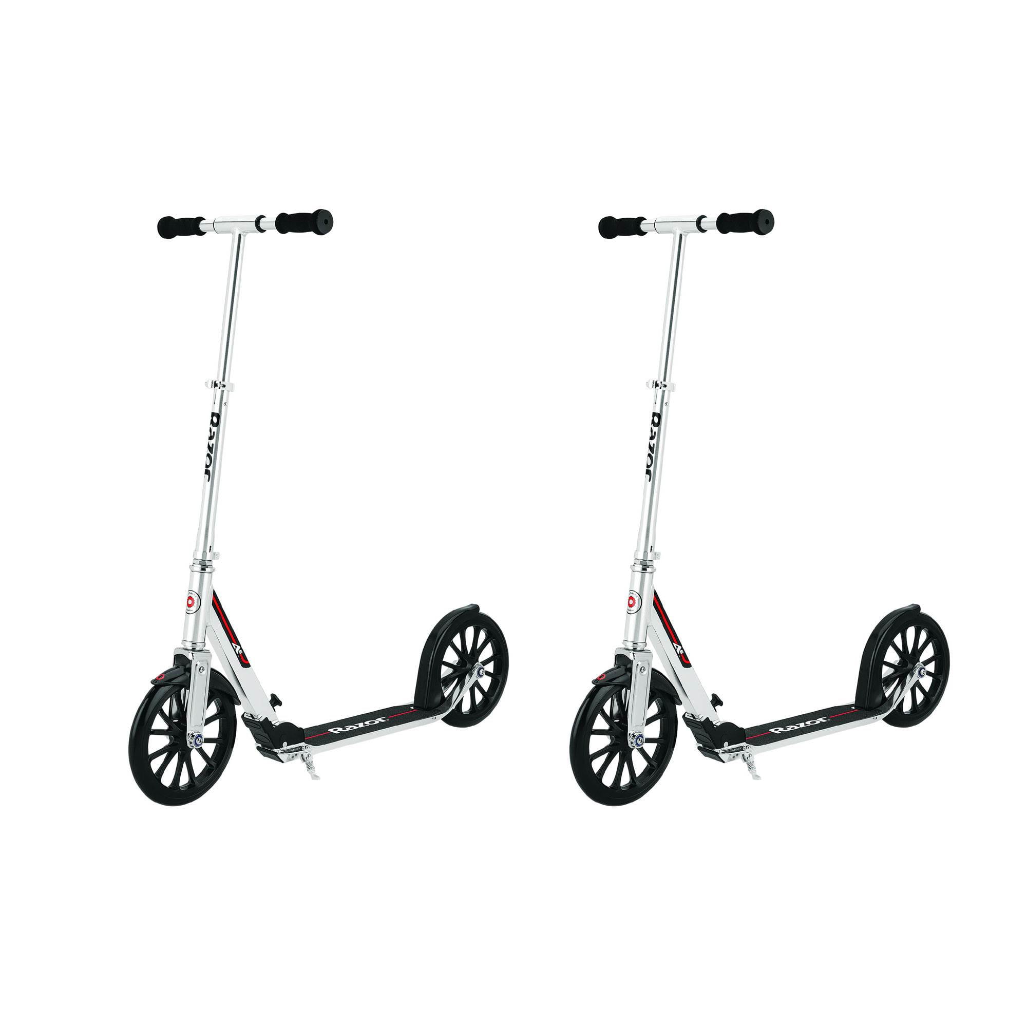 Razor Durable Extra Tall Handlebars/Deck Aluminum Frame Scooter, Silver