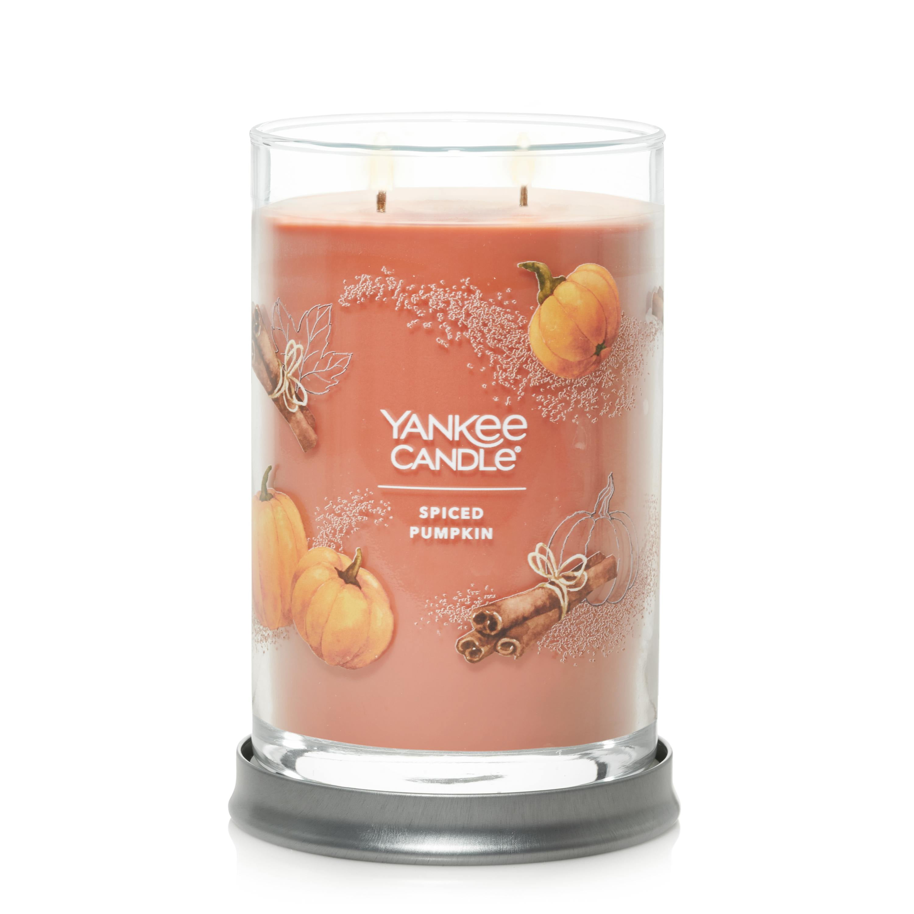 Yankee Candle Signature Large 2-Wick Candle, Spiced Pumpkin, 20 oz