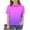 Hot Pink, variant on School Uniform Shirts for Girls Golf Shirt Kids Gradient Short Sleeve Collared Tennis Tops with Button 5-15 Years