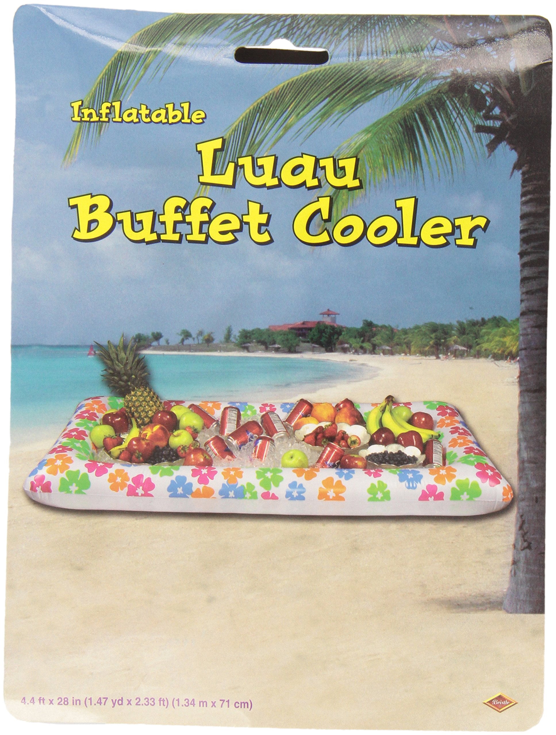 Beistle Inflatable Luau Buffet Coolers - 53.75" - Pack of 6