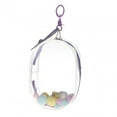 thumbnail image 2 of Vitrina transparente para figuras CUTICAT bolsa pequeña portátil de PVC para muñecas, 2 of 8