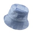 thumbnail image 2 of Sombrero de pescador unisex de mezclilla lavada para el sol de 56 a 58 cm para mujeres y hombres, 2 of 4