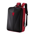 thumbnail image 3 of Mochila para ordenador portátil de 17,3 pulgadas para hombre, bolso para ordenador portátil con cerradura de combinación de 3 dígitos Rojo, 3 of 8