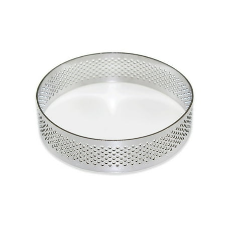 GOOHOCHY  Cookie Circle Fluted Round Cutters Mousse Cake Baking and Pastry Tool